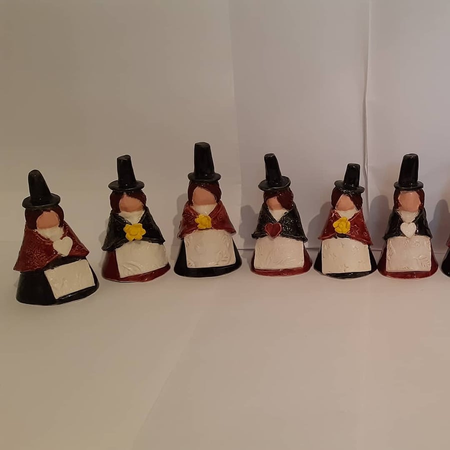 Ceramic Welsh ladies