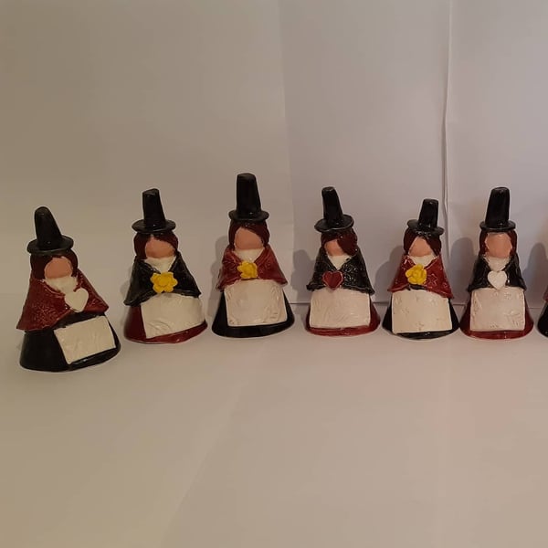 Ceramic Welsh ladies