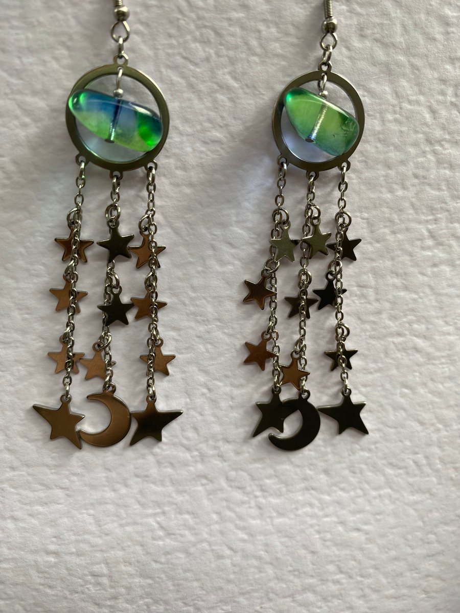 Carina - Galaxy & Stars Earrings 