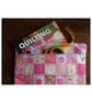 Patchwork project bag - Pink Flowers - Image 4
