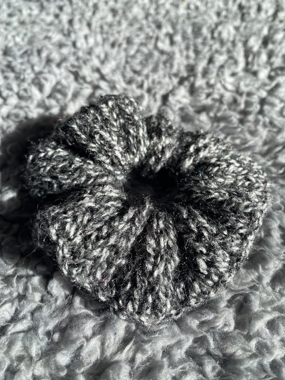 Handmade Knitted Hair Scrunchie