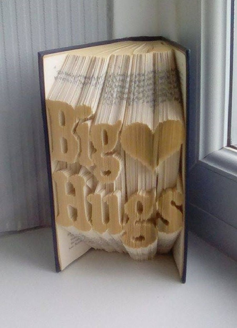 Big Hugs COMBI Book Folding Pattern - EMAILED PDF PATTERN