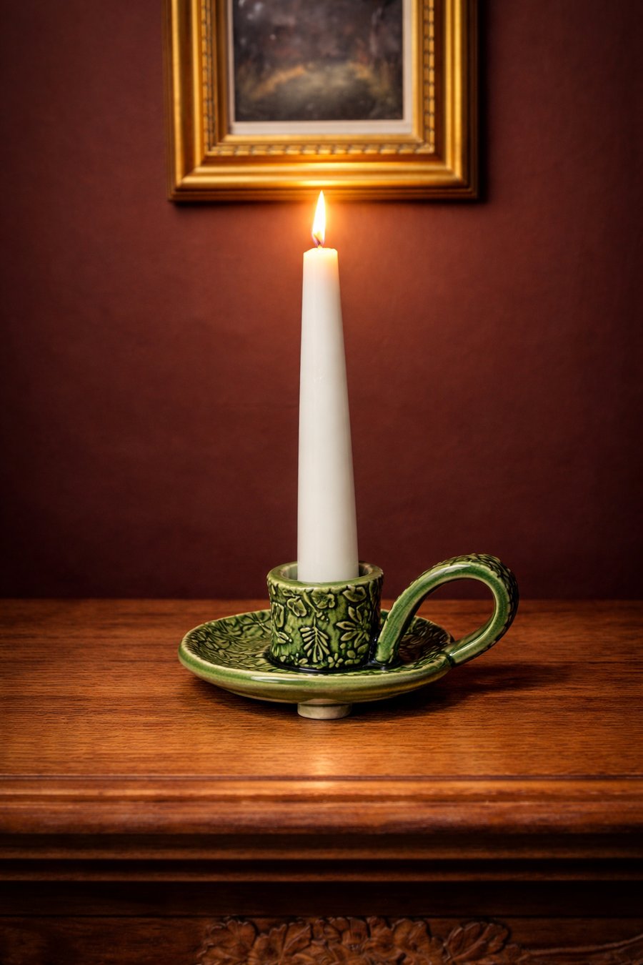 Floral Candle Holder