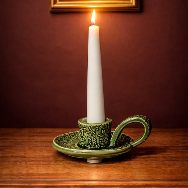 Floral Candle Holder