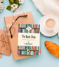 The Book Shop- Vintage Penguin Style Book - A5 Card - Can be personalised - Image 2