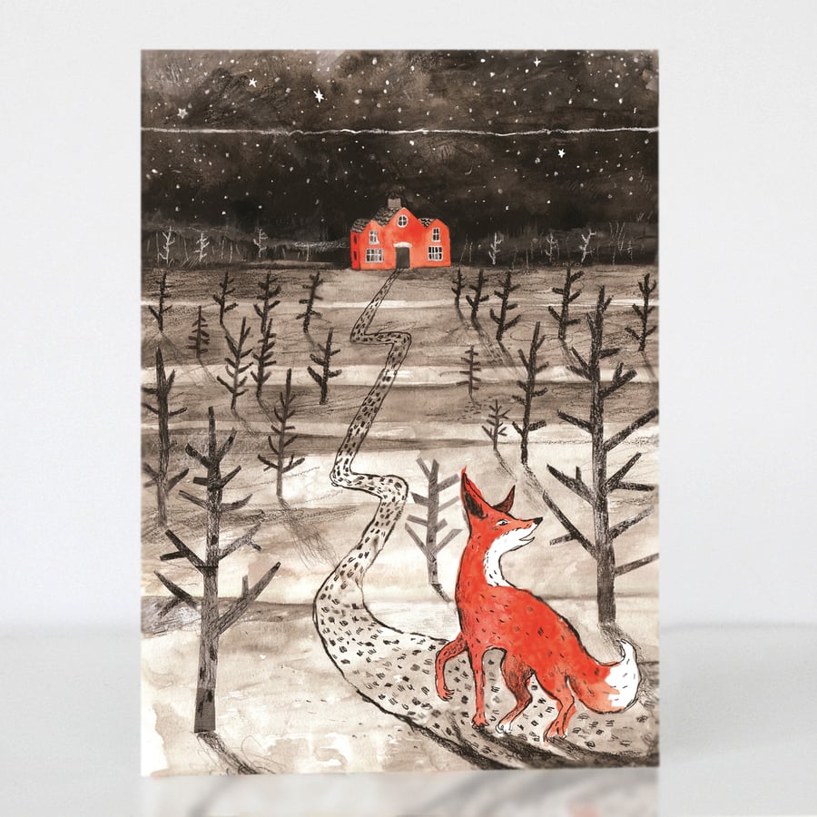 15% off! Greetings Card The Tale of Mr Fox 