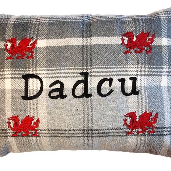 Dadcu Cushion, Father's Day gift, Gift for Dadcu