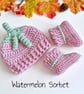 Pumpkin Baby Hat and Booties Set – Halloween Gift  - Image 6