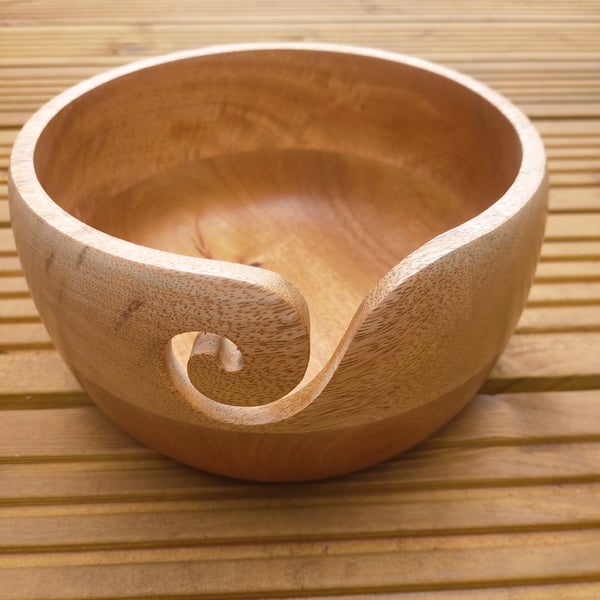 Wooden Yarn Bowl