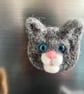 Cute Needle felted cat fridge magnet  - Image 6