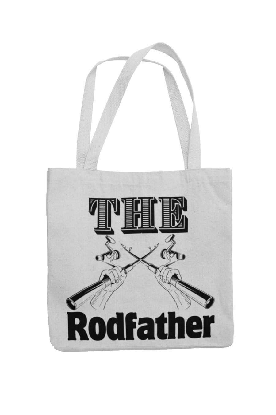 The Rod Father - Funny Novelty Fishing themed Tote Bag