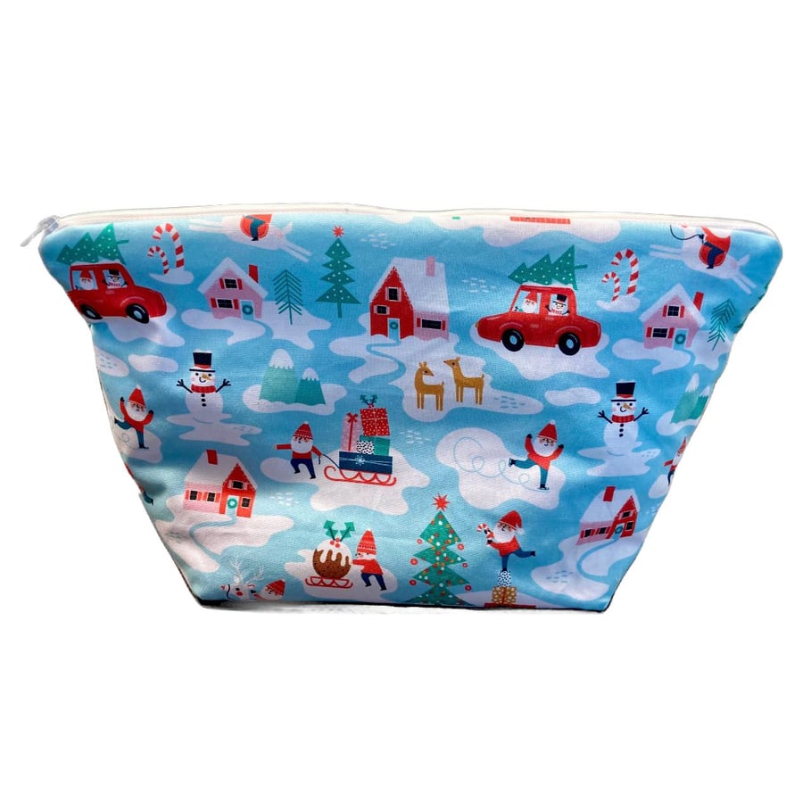 Wonderful Christmas Town Large Project Bag