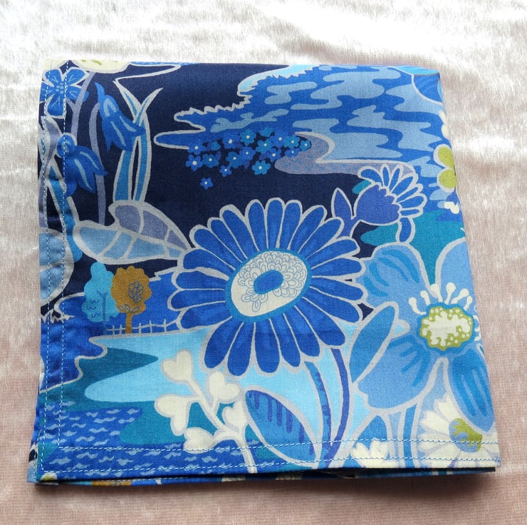 Liberty Lawn handkerchief. Cotton handkerchief.... Folksy