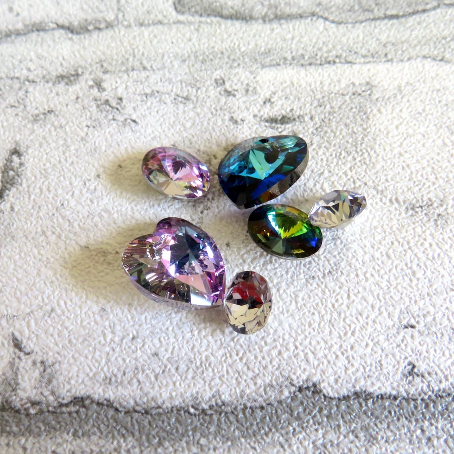 De-stash Swarovski crystals