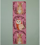 Bookmark cute rabbits and owl - Image 2