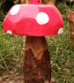 Toadstool with bee & ladybird - Image 3