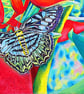 Tropical Scene with Lobster Claw Plant Original Oil Painting  - Image 5