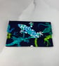 Gecko card case, Lizard travel pass holder, Handmade - Image 1