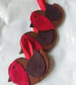 Handmade felt robin decoration - Image 2