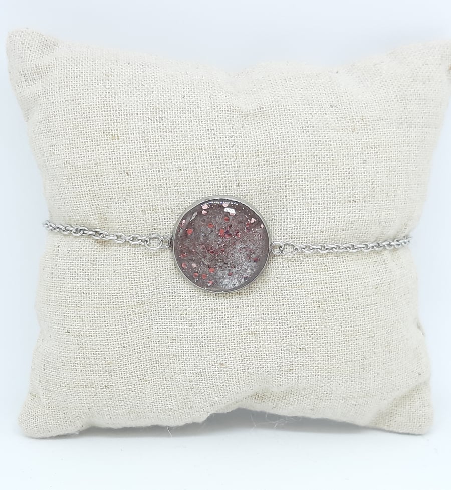 Resin Slider Bracelet