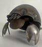 Hermit crab scrap cutlery sculpture (B)
