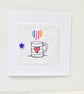 Embroidered Card. - Image 2