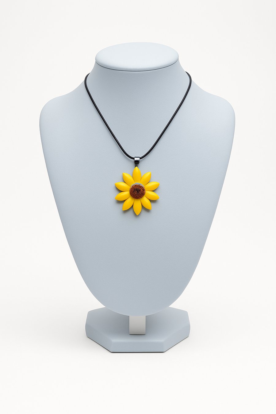 Sunflower Pendant Necklace 