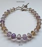 Designer One Off Balivian Ametrine Sterling Silver Bracelet  - Image 4