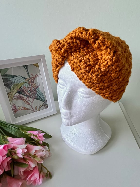Cosy Crochet Twist Headband