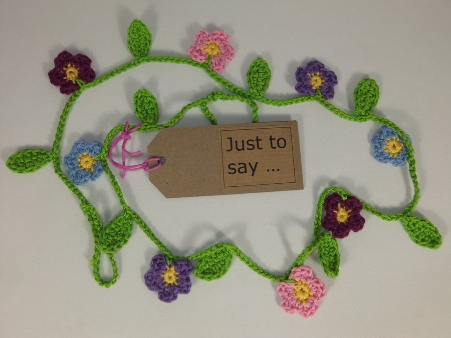 Garland of Flowers Card