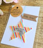 You're a Star Hanging Star Decoration with Plantable Wildflower Seed Card