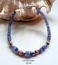 Designer AA Tanzanite 925 Sterling Silver Bracelet  - Image 2