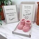 Pink and Sweet — It’s a Girl Gender Reveal Gift