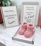 Pink and Sweet — It’s a Girl Gender Reveal Gift