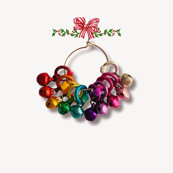 Fairy Bells - Jingle Bell Stitch Markers 