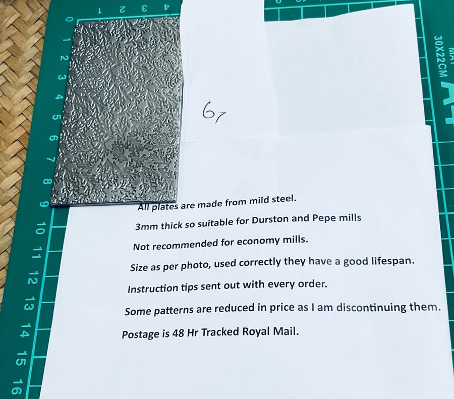 Rolling Mill Texture Plates