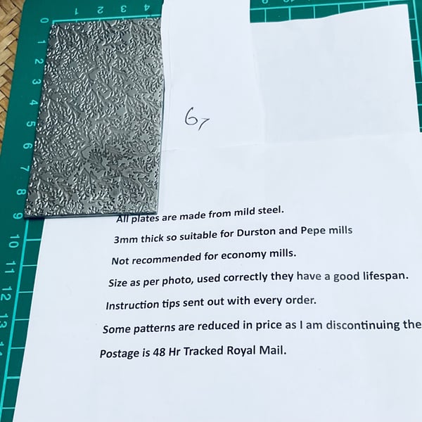 Rolling Mill Texture Plates