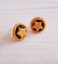 NEW VERSION Christmas Mince Pie stud earrings - Image 4
