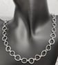 Sterling silver handmade chain necklace choose length - Image 3