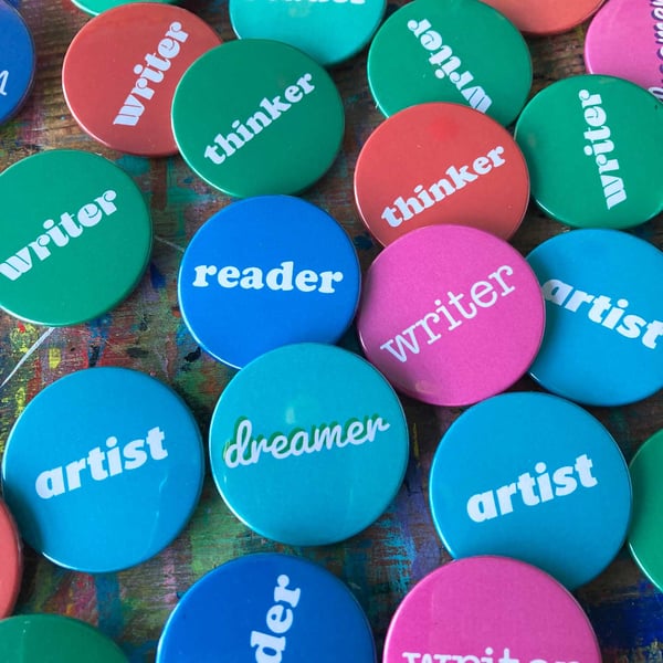Badges for readers and writers
