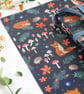 Gift Wrap Pack of 2 with tags, Hibernation with Autumn Fox and Toadstools - Image 3