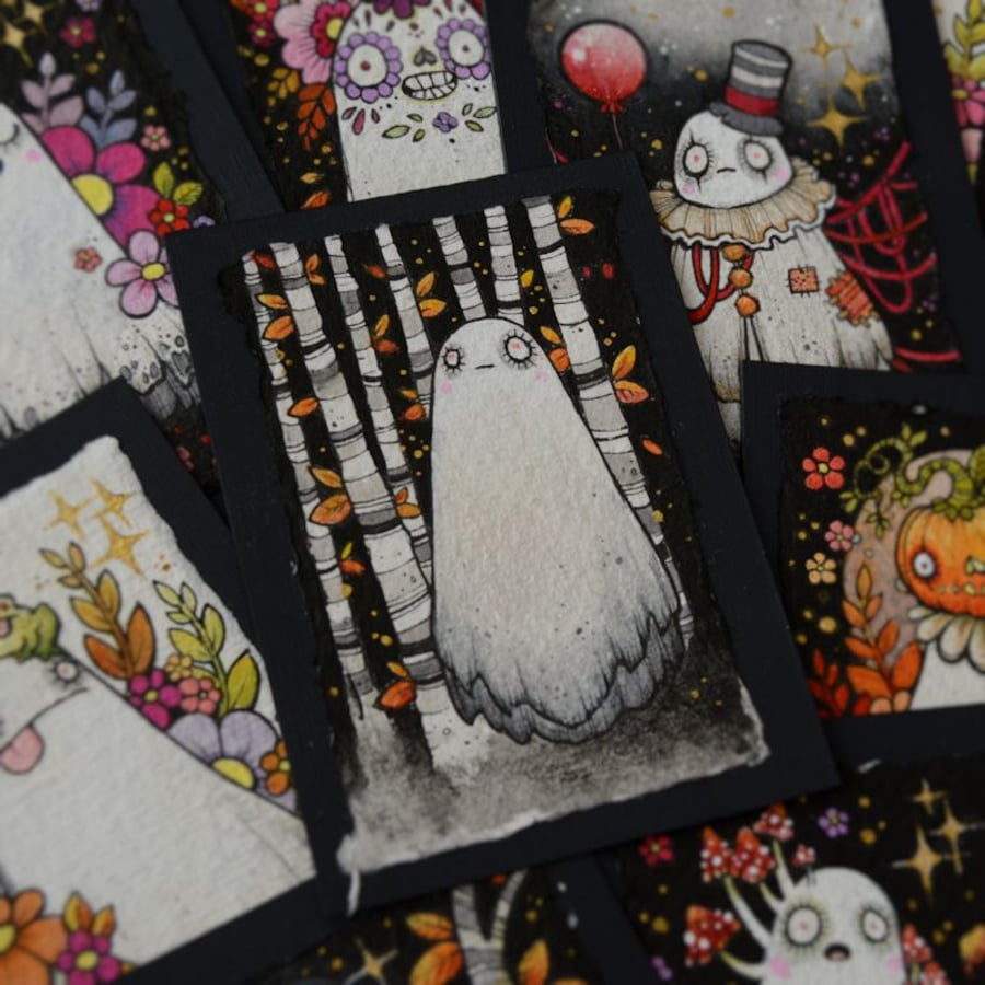 ghostober ghost - day 16 - woodland spirit