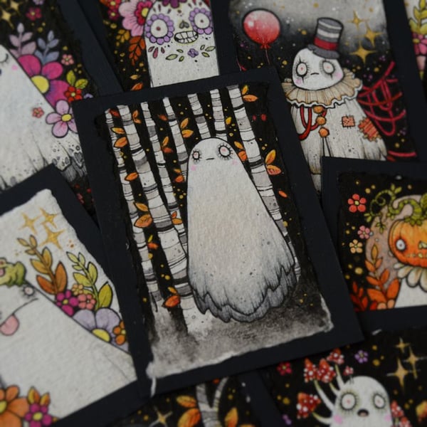 ghostober ghost - day 16 - woodland spirit