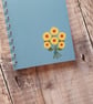 Sunflower  A6 Notebook - Image 3