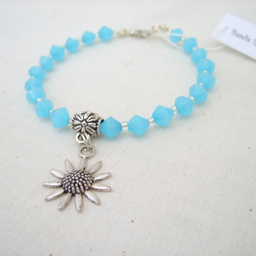 Daisy Charm Bracelet