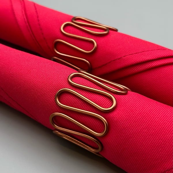 Napkin Ring, Napkin Holder, in a choice of colours, select quantity
