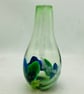 Green Blue Pebble Vase