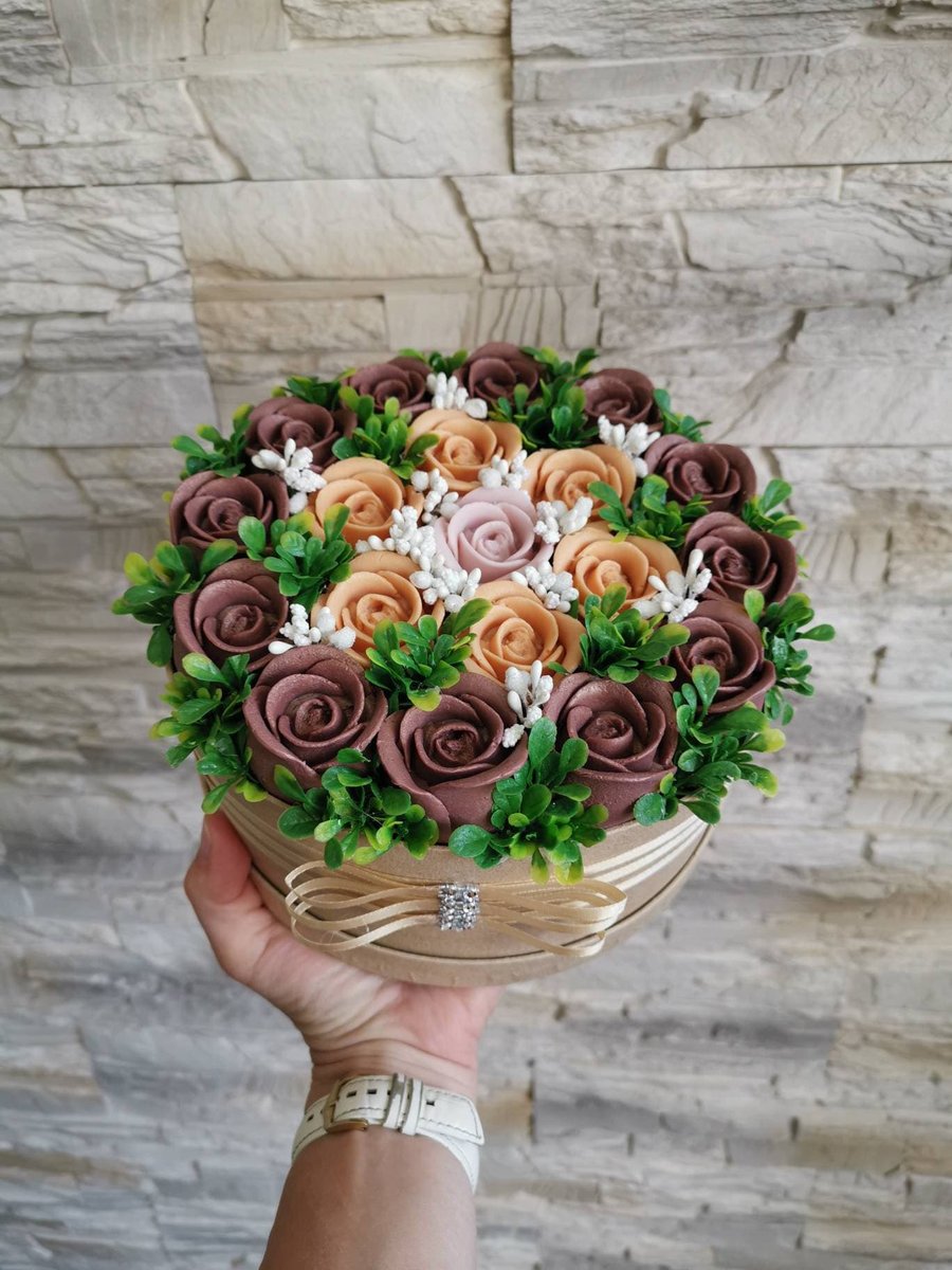 Soap bouquet - roses