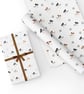 Gift Wrap Jack Russells & Matching Gift Tag-Wrapping Paper-LG16