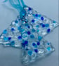 Handmade fused glass hanging decoration - Image 3